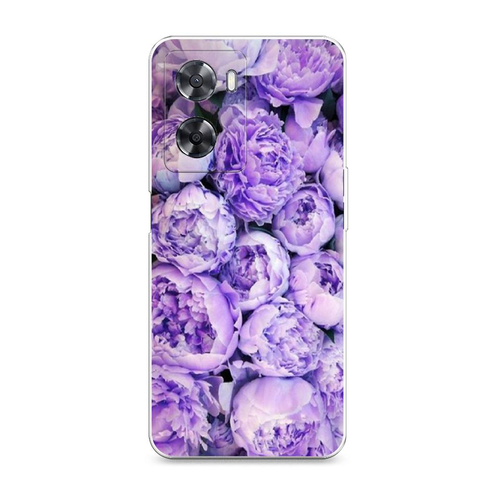 

Чехол Awog на Oppo A77s 4G "Пионы сиреневые", Фиолетовый;голубой, 2511950-8