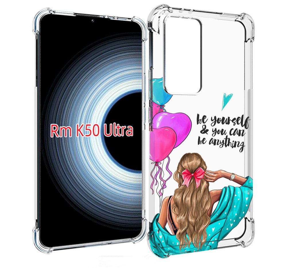 

Чехол MyPads Будь-собой для Xiaomi 12T / Redmi K50 Ultra, Прозрачный, Tocco