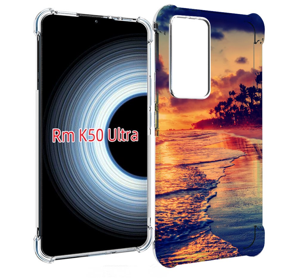 

Чехол MyPads Берег для Xiaomi 12T / Redmi K50 Ultra, Прозрачный, Tocco