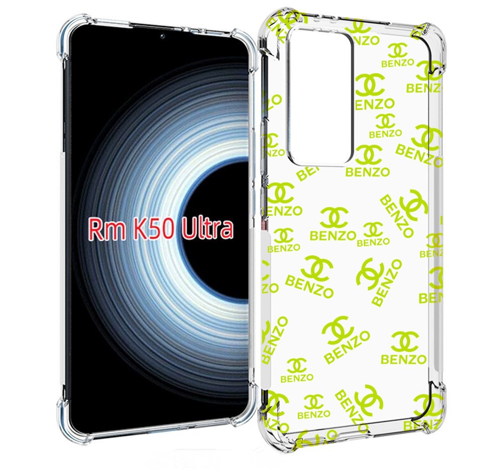 

Чехол MyPads Белый-Бензо для Xiaomi 12T / Redmi K50 Ultra, Прозрачный, Tocco