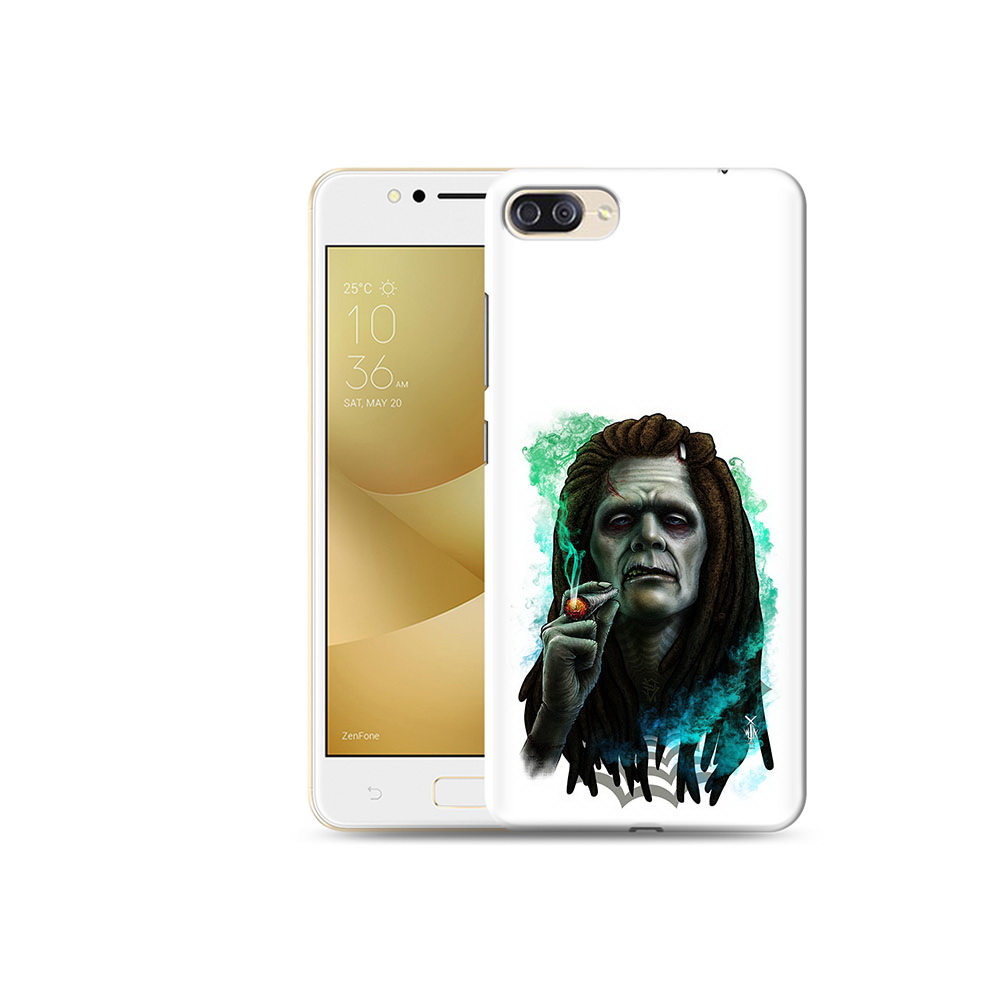 

Чехол MyPads Tocco для Asus ZenFone 4 Max (ZC520KL) зеленый мужчина с сигаретой, Прозрачный, Tocco