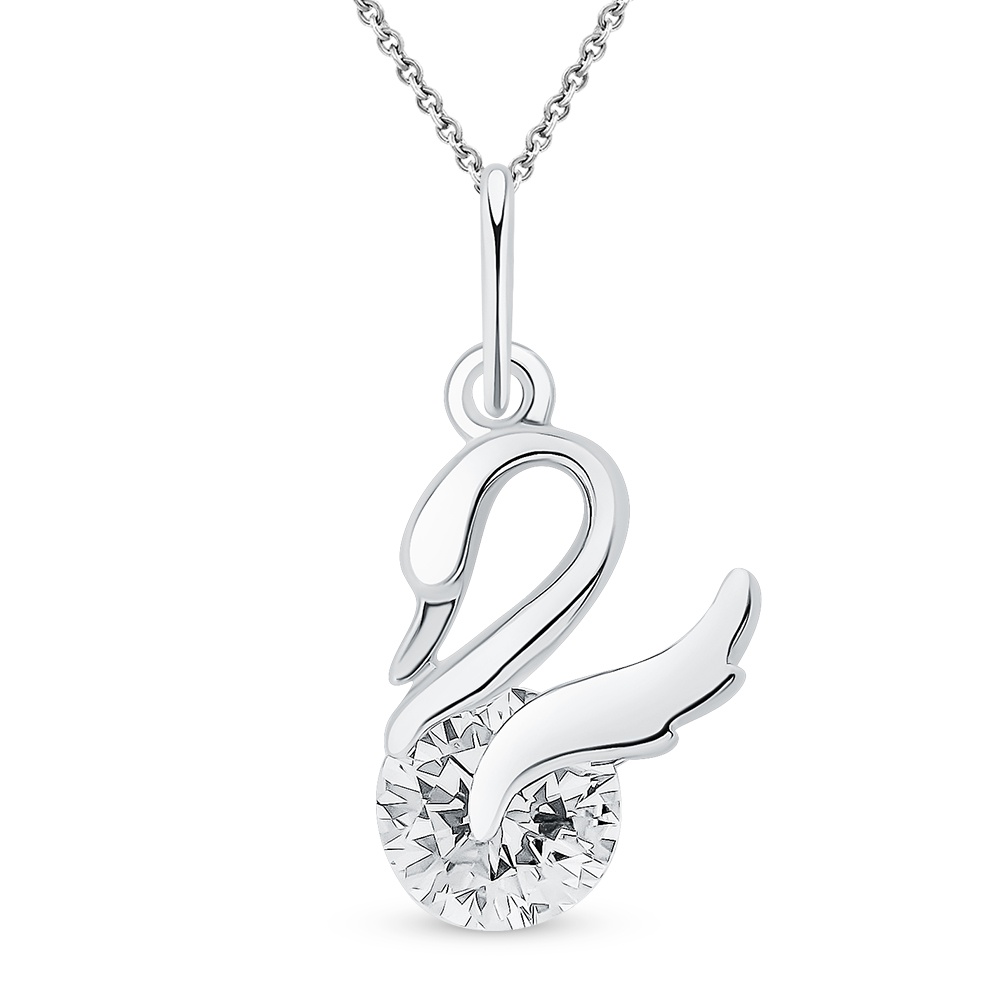 

Подвеска из серебра с фианитом 585Gold 703006218, 703006218