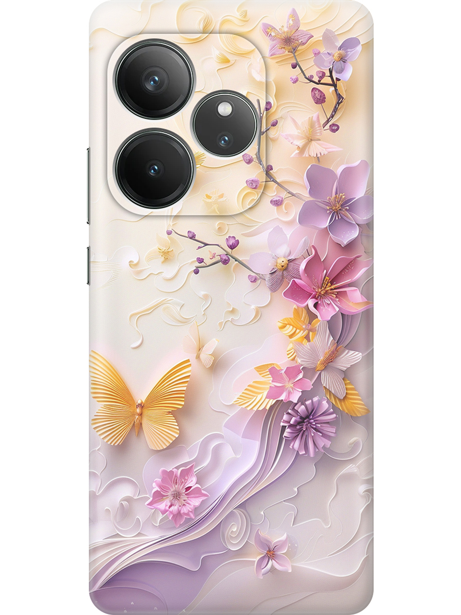 

Силиконовый чехол на Realme GT 6 / GT 6T / GT Neo 6 / GT Neo 6 SE с принтом 806862, Прозрачный;белый;оранжевый;фиолетовый, 783984423