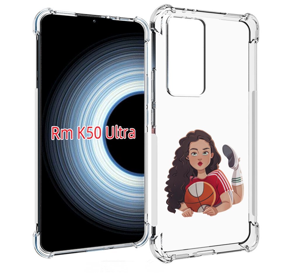

Чехол MyPads Баскетболитска-в-гольфах женский для Xiaomi 12T / Redmi K50 Ultra, Прозрачный, Tocco