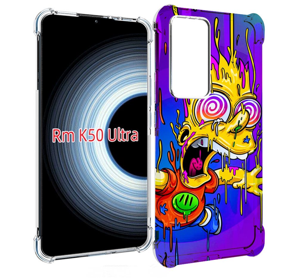 

Чехол MyPads Барт-арт-стрит для Xiaomi 12T / Redmi K50 Ultra, Прозрачный, Tocco