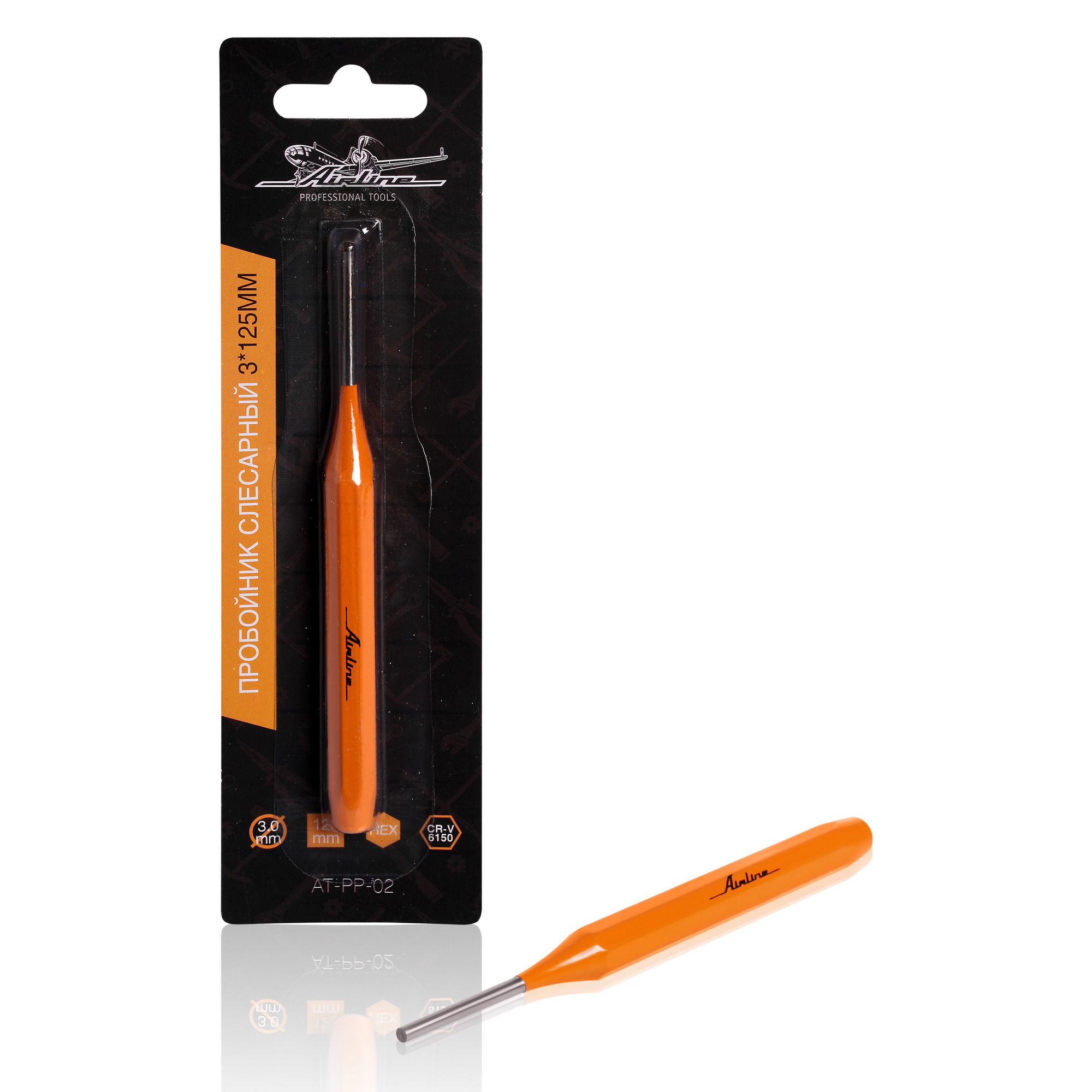 

Выколотка 3*125мм AIRLINE AT-PP-02, ATPP02