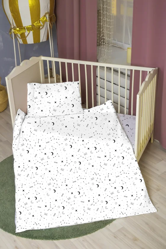 

Комплект в кроватку AmaroBaby EXCLUSIVE Creative Collection STARS, 3 предмета