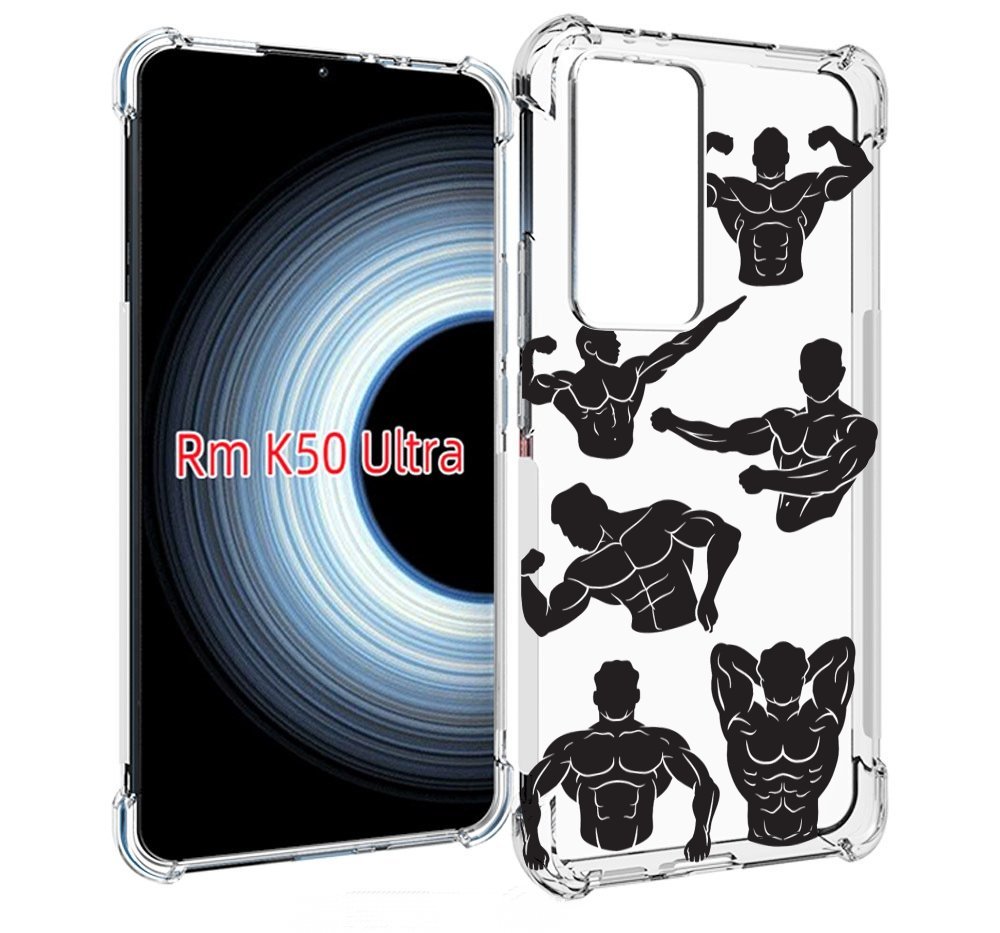 

Чехол MyPads Атлет мужской для Xiaomi 12T / Redmi K50 Ultra, Прозрачный, Tocco
