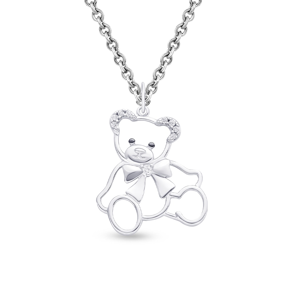 

Подвеска из серебра с фианитом 585Gold 703006200, 703006200