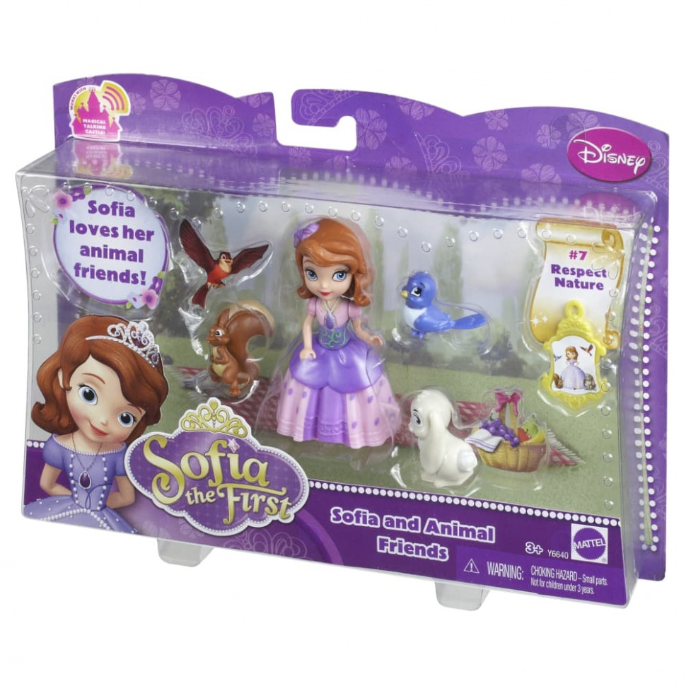 

Набор игровой MATTEL SOFIA THE FIRST София с питомцами Y6640