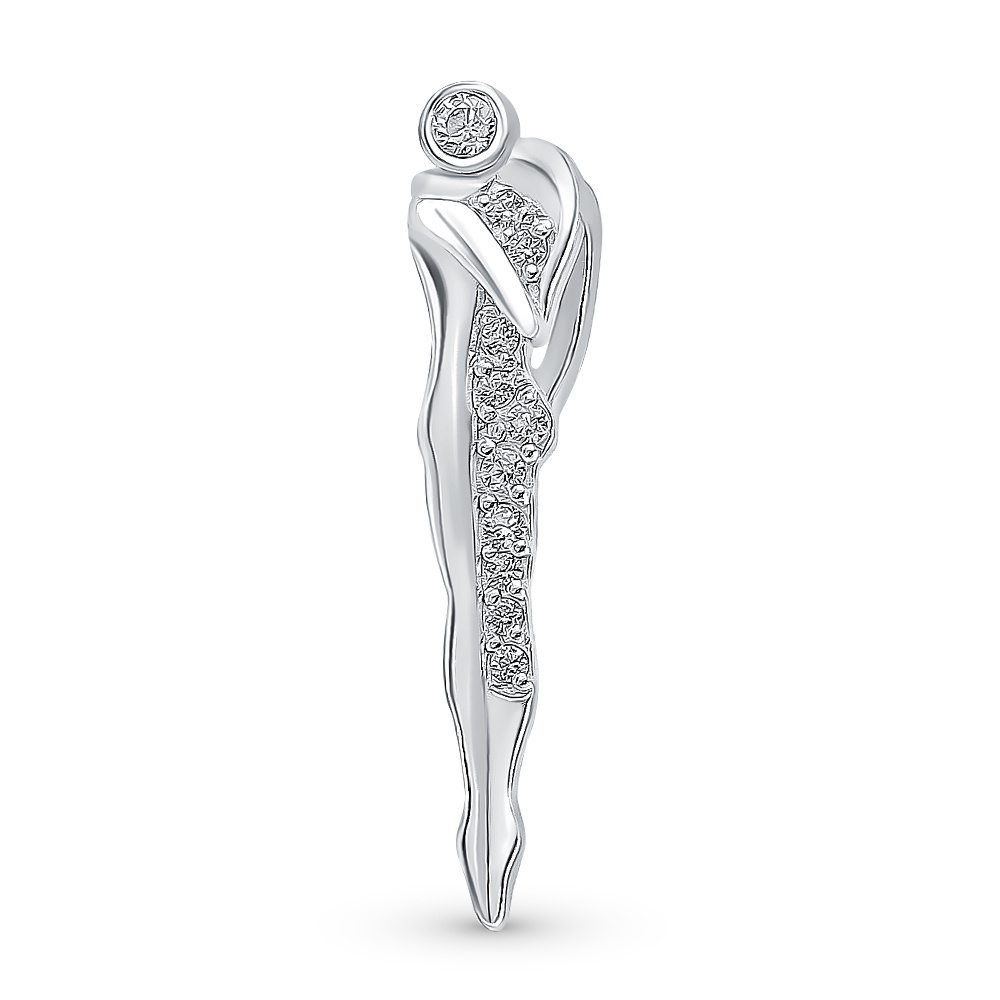 

Подвеска из серебра с фианитом 585Gold 703006192, 703006192