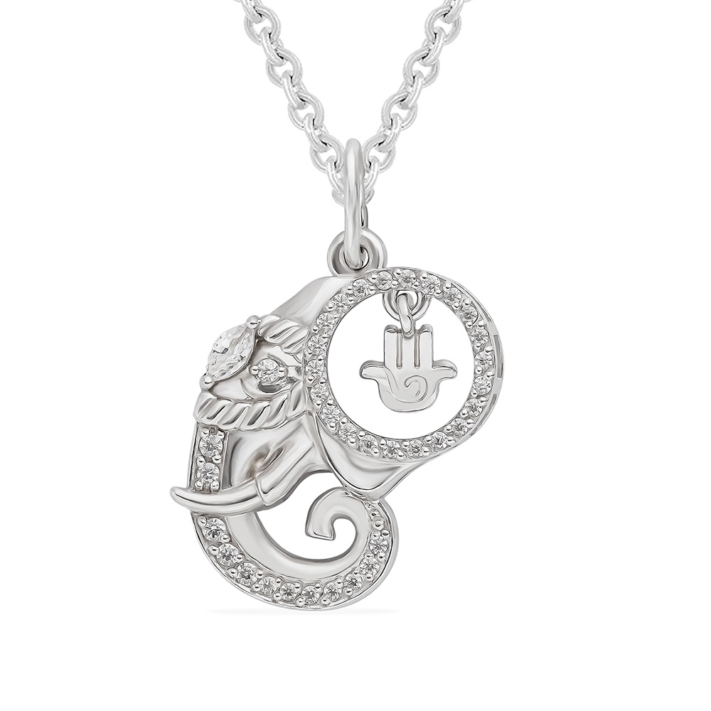 

Подвеска из серебра с фианитом 585Gold 703006191, 703006191