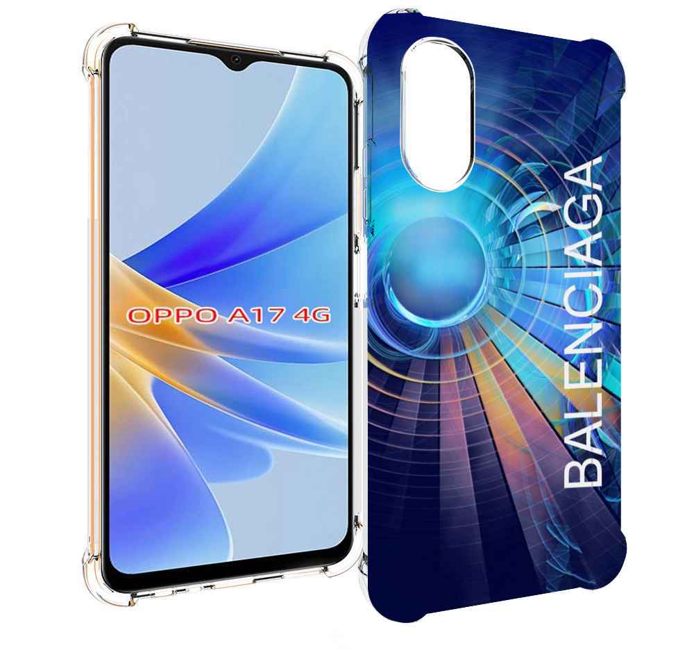 

Чехол MyPads Баленсиага-абстракция для OPPO A17, Прозрачный, Tocco