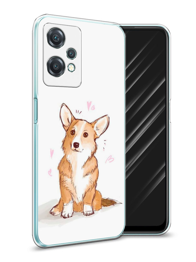 

Чехол Awog на OnePlus Nord CE 2 Lite 5G / ВанПлас Норд CE 2 Lite 5G "Корги любовь", Разноцветный, 152850-1