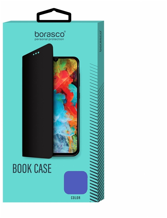 фото Чехол borasco book case для oppo a31, синий (39060)