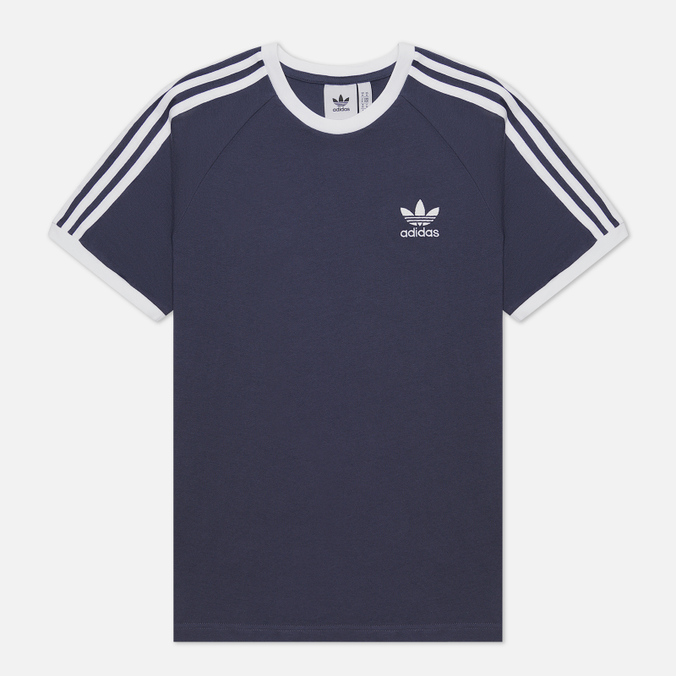 

Мужская футболка adidas Originals Adicolor Classics 3-Stripes синий, Размер S, Adicolor Classics 3-Stripes