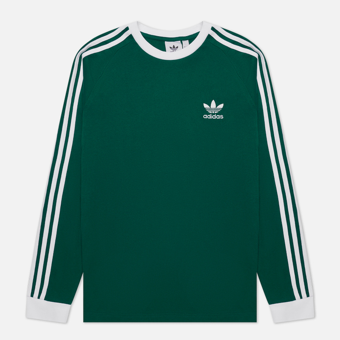 

Мужской лонгслив adidas Originals Adicolor Classics 3-Stripes зелёный, Размер XS, Adicolor Classics 3-Stripes