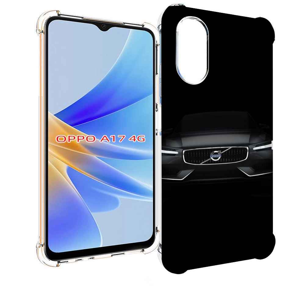 

Чехол MyPads volvo 1 мужской для OPPO A17, Прозрачный, Tocco