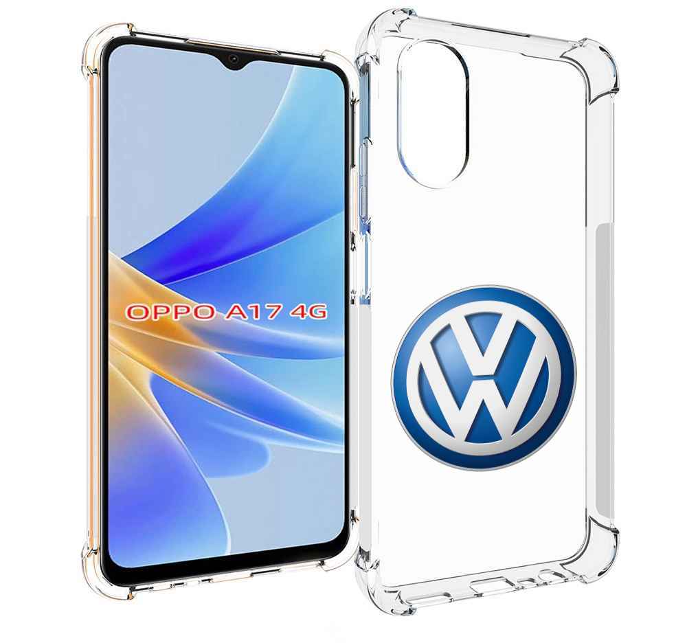 

Чехол MyPads volkswagen мужской для OPPO A17, Прозрачный, Tocco