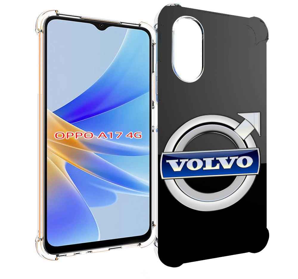 

Чехол MyPads volvo 2 мужской для OPPO A17, Прозрачный, Tocco