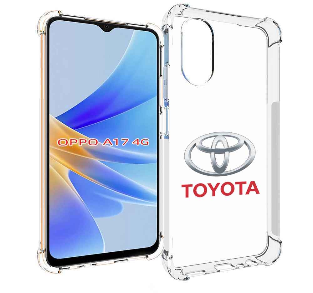 

Чехол MyPads toyota-4 мужской для OPPO A17, Прозрачный, Tocco