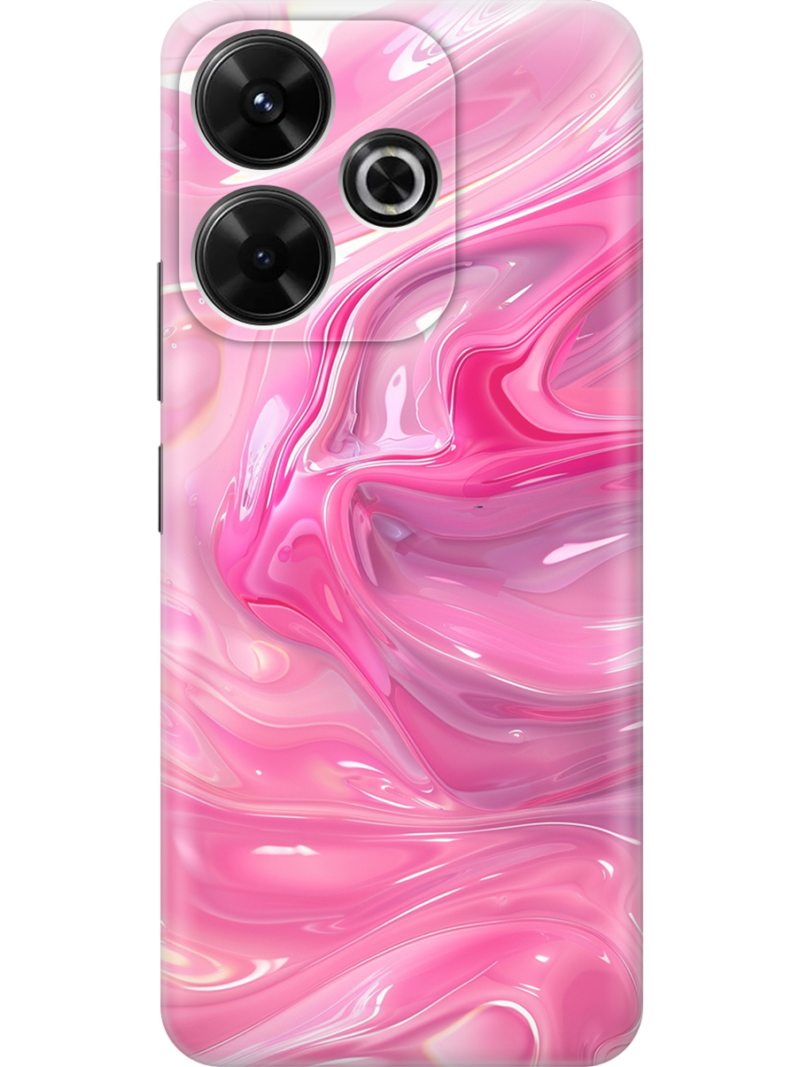 

Силиконовый чехол на Xiaomi Redmi 13 / Redmi Note 13R, Poco M6 4g с принтом 806794, Прозрачный;розовый, 783988631