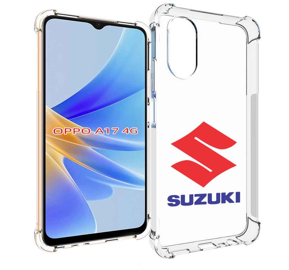 

Чехол MyPads suzuki-3 мужской для OPPO A17, Прозрачный, Tocco