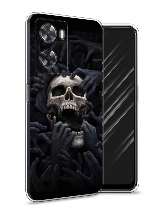 

Чехол Awog на Oppo A77s 4G "Череп 29", Черный;серый, 2511950-9