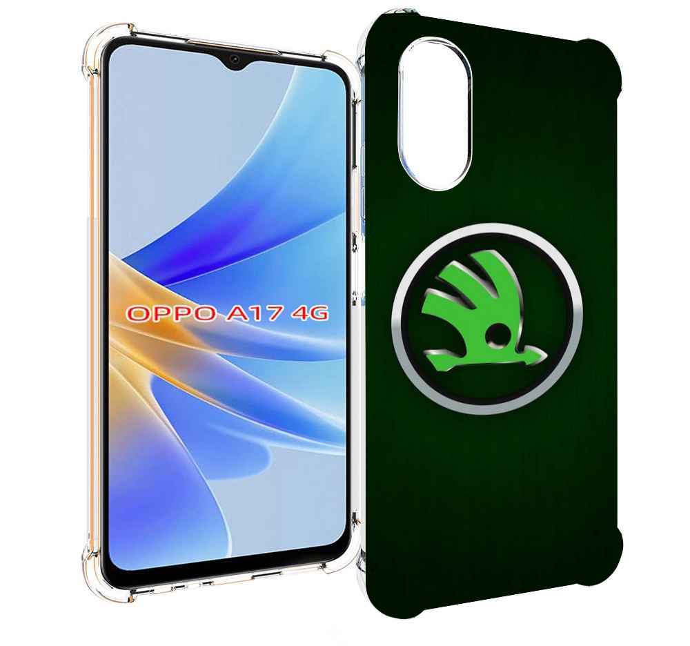 

Чехол MyPads skoda-3 мужской для OPPO A17, Прозрачный, Tocco