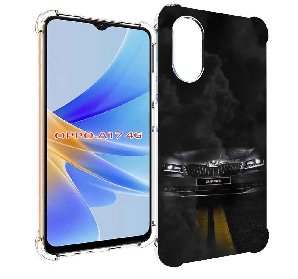 

Чехол MyPads skoda 1 для OPPO A17, Прозрачный, Tocco