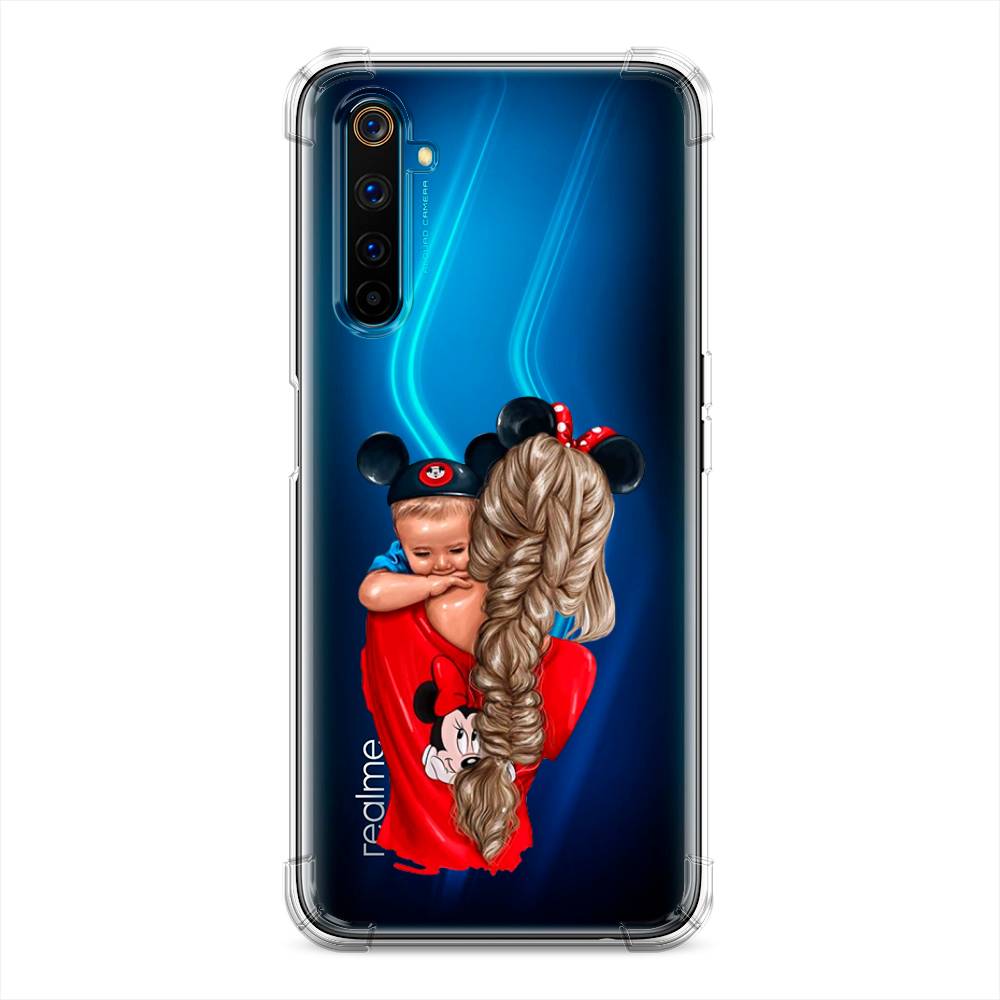 фото Противоударный силиконовый чехол "baby mouse" на realme 6 pro awog