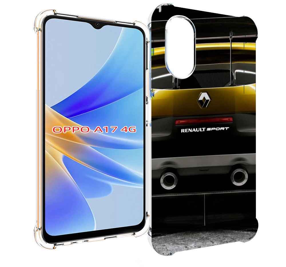 

Чехол MyPads renault-3 мужской для OPPO A17, Прозрачный, Tocco