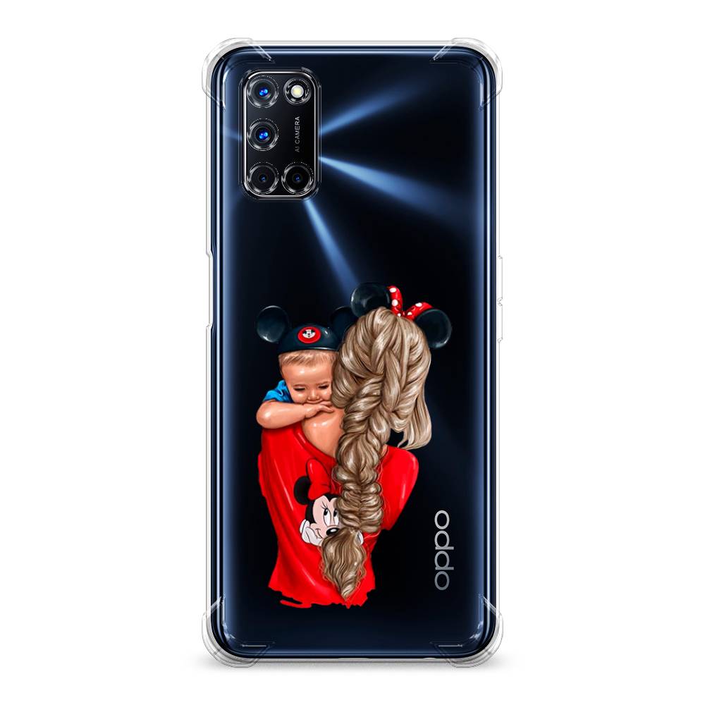 фото Противоударный силиконовый чехол "baby mouse" на oppo a72 awog