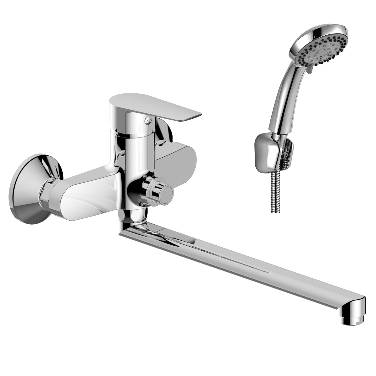 фото Смеситель для ванны rossinka s35-35 rossinka silvermix