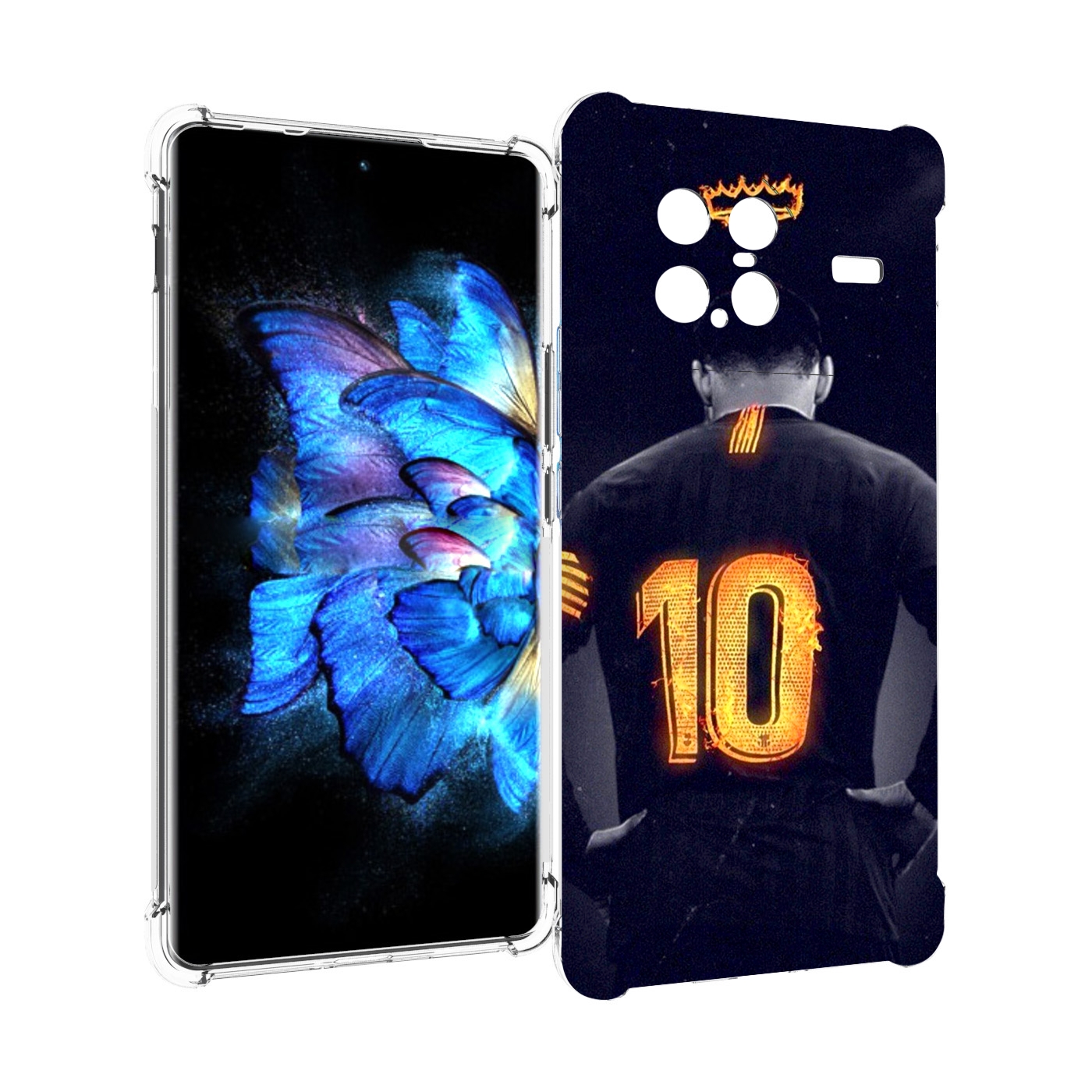 

Чехол MyPads номер-10 для Vivo X Note 5G, Прозрачный, Tocco