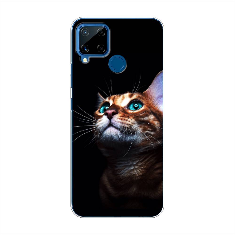 

Чехол Awog на Realme C15 "Мечтательный кот", Разноцветный, 255050-1