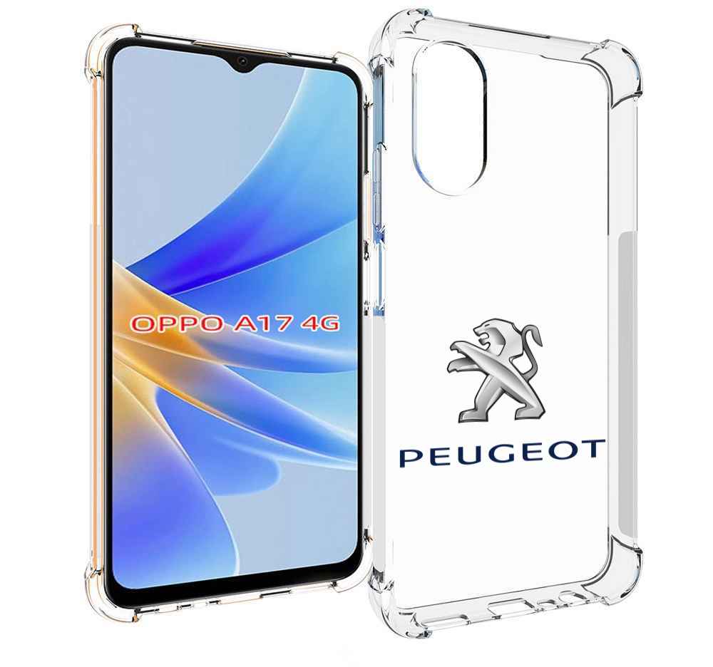 

Чехол MyPads peugeot-3 мужской для OPPO A17, Прозрачный, Tocco