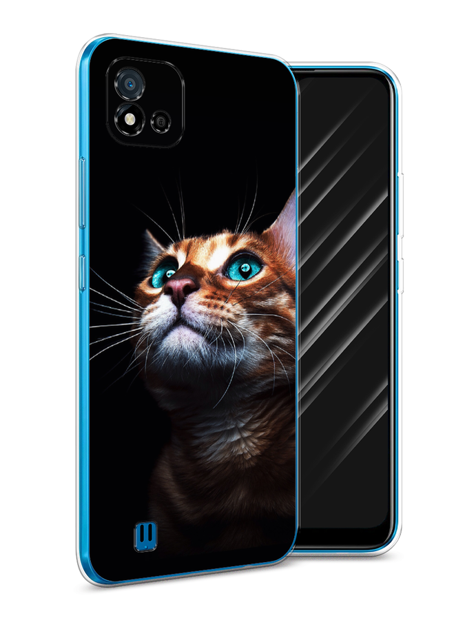

Чехол Awog на Realme C11 (2021) "Мечтательный кот", Разноцветный, 257550-1