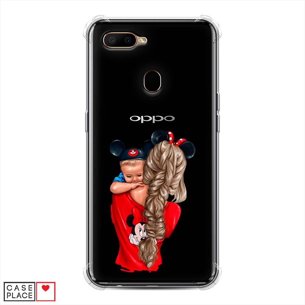 фото Противоударный силиконовый чехол "baby mouse" на oppo a5s awog