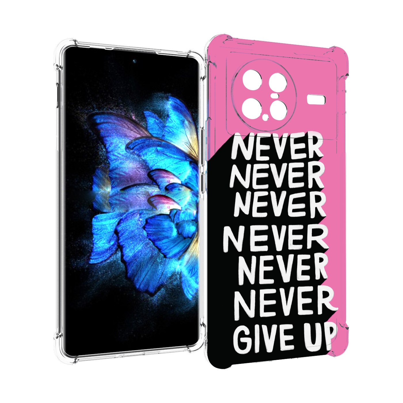 

Чехол MyPads никогда для Vivo X Note 5G, Прозрачный, Tocco