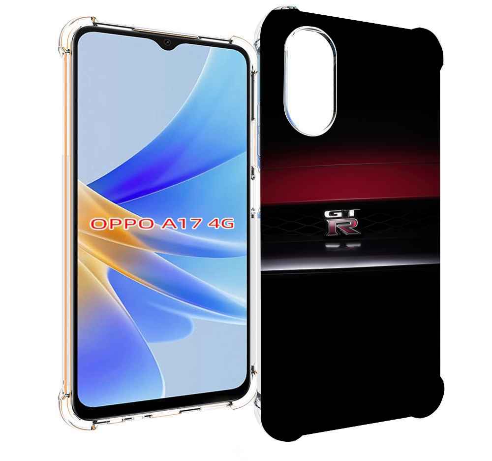 

Чехол MyPads nissan 1 мужской для OPPO A17, Прозрачный, Tocco