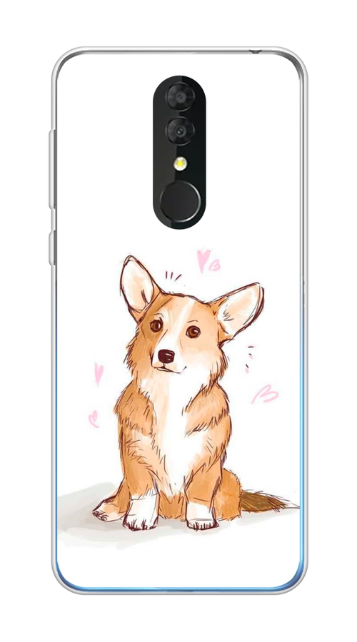 

Чехол Awog на Alcatel 3 5053Y (2019) / Алкатель 3 5053Y (2019) "Корги любовь", Разноцветный, 170550-1