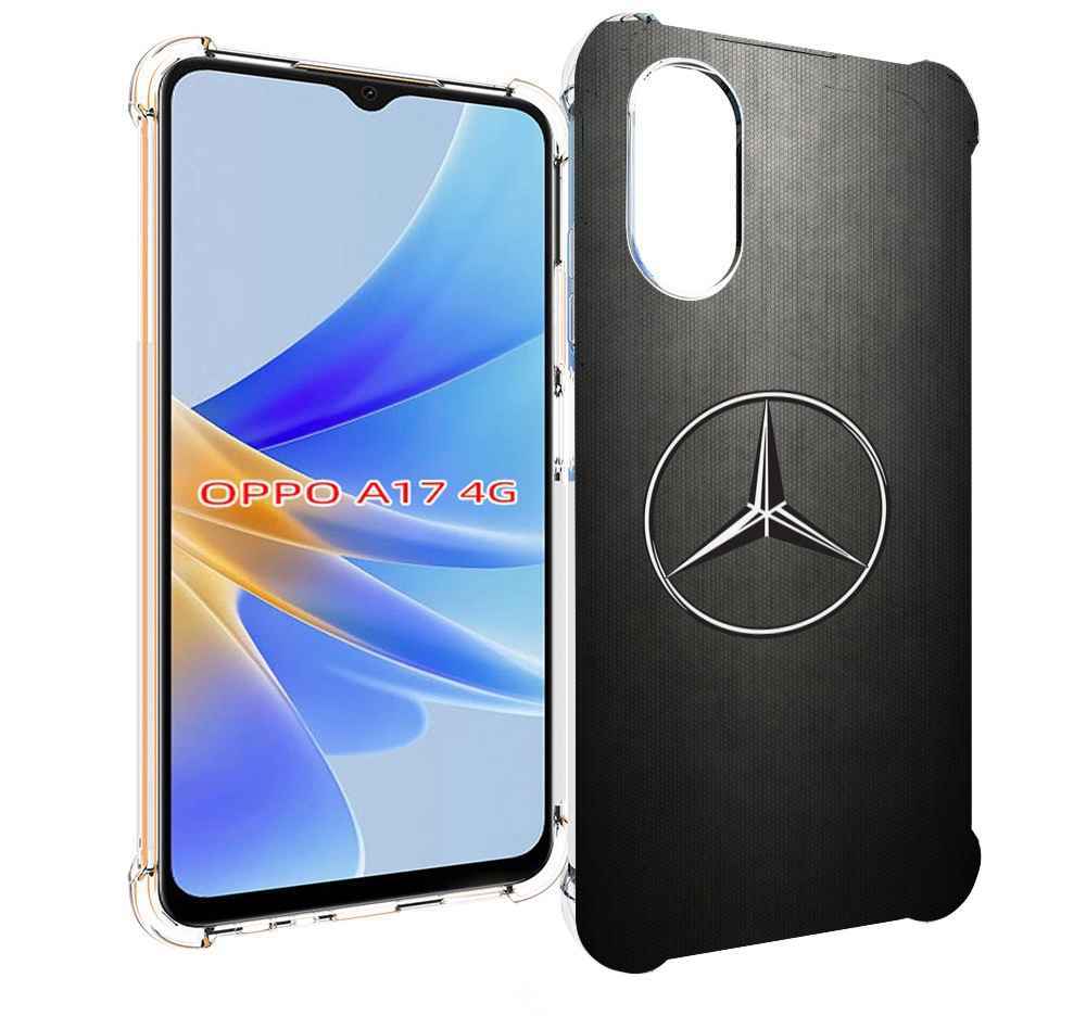 

Чехол MyPads mercedes 3 мужской для OPPO A17, Прозрачный, Tocco