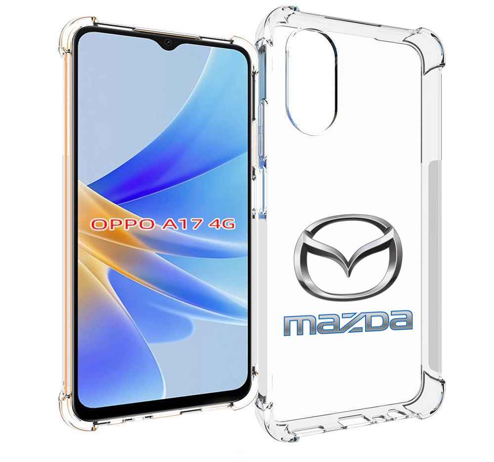 

Чехол MyPads mazda-4 мужской для OPPO A17, Прозрачный, Tocco
