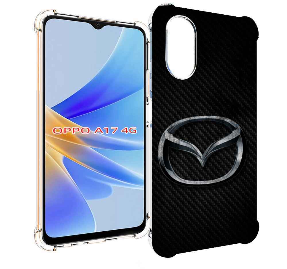 

Чехол MyPads mazda 1 женский для OPPO A17, Прозрачный, Tocco