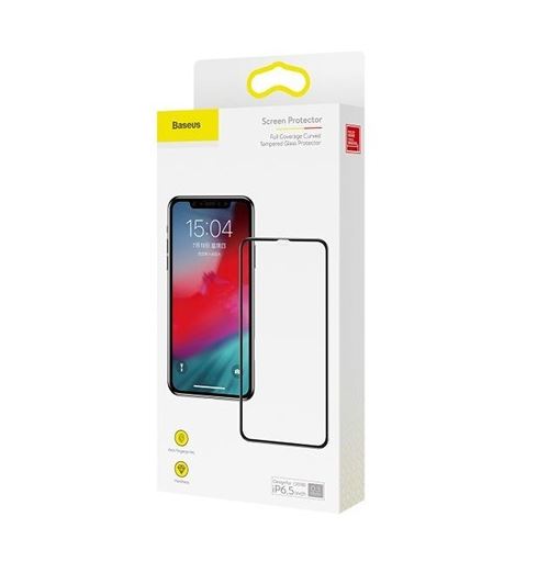 Стекло Baseus для Iphone 11 Pro Max, Full Coverage Curved Protector, Anti-bluelight