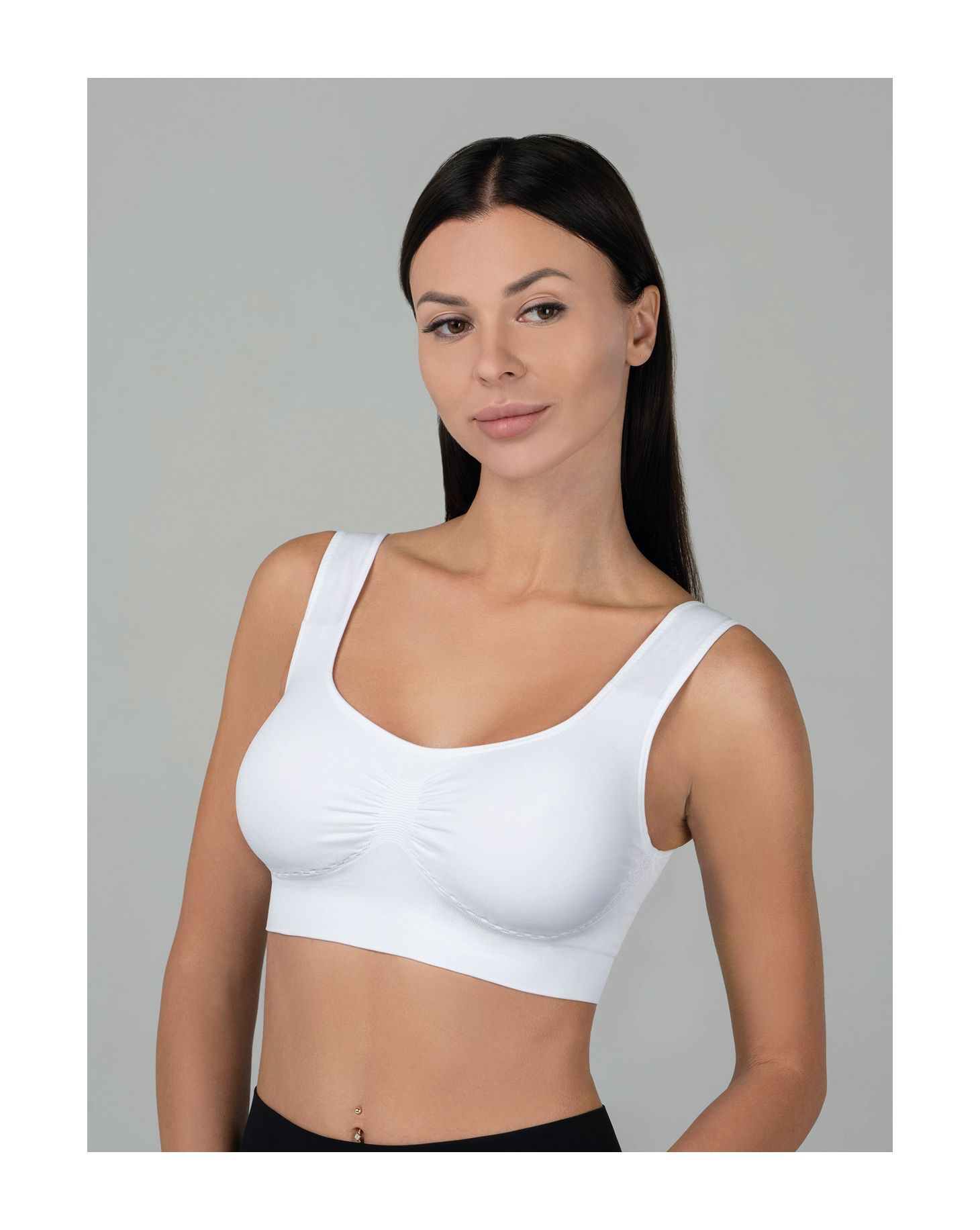 

Бюстгальтер женский Mademoiselle Top Comfort белый M/L, Top Comfort