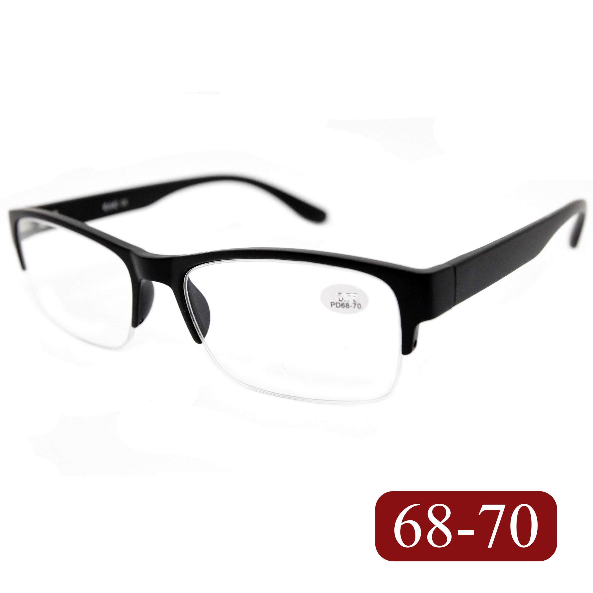 

Готовые очки для зрения EAE 2130 -3.50, без футляра, цвет черный, РЦ 68-70, 2130