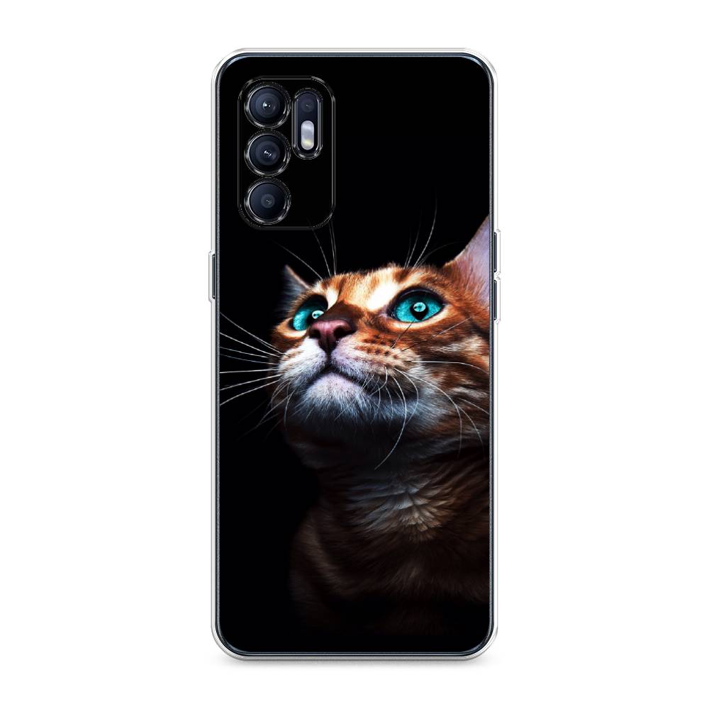 

Чехол Awog на Oppo Reno 6 4G "Мечтательный кот", Разноцветный, 257850-1