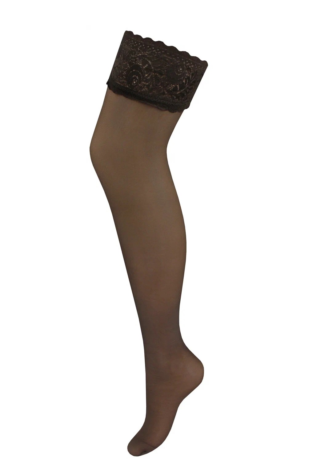 Чулки  Rosy 20 (aut) (Mad.) tabacco (серо-коричневый) 2